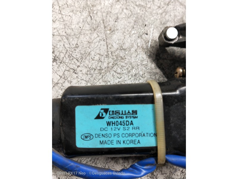 Recambio de elevalunas trasero derecho para kia sephia ll básico referencia OEM IAM WH045DA  4P