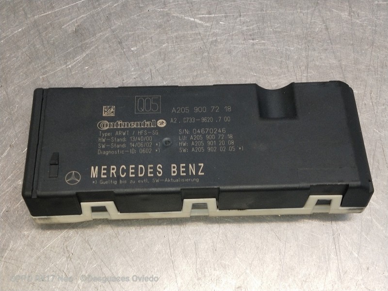 Recambio de modulo electronico para mercedes clase glc (w253) glc 220 d 4matic referencia OEM IAM A2059007218 A2C7339620700 