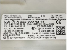 Recambio de modulo electronico para mercedes clase glc (w253) glc 220 d 4matic referencia OEM IAM A2229004213 33503802 321710293 2