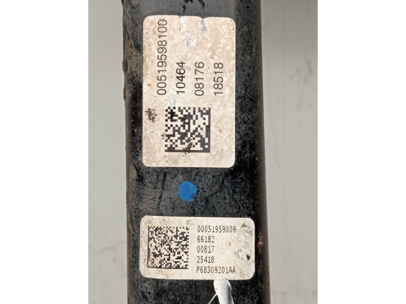 Recambio de brazo suspension inferior trasero derecho para jeep compass ii 1.4 m-air cat referencia OEM IAM P68309201AA  