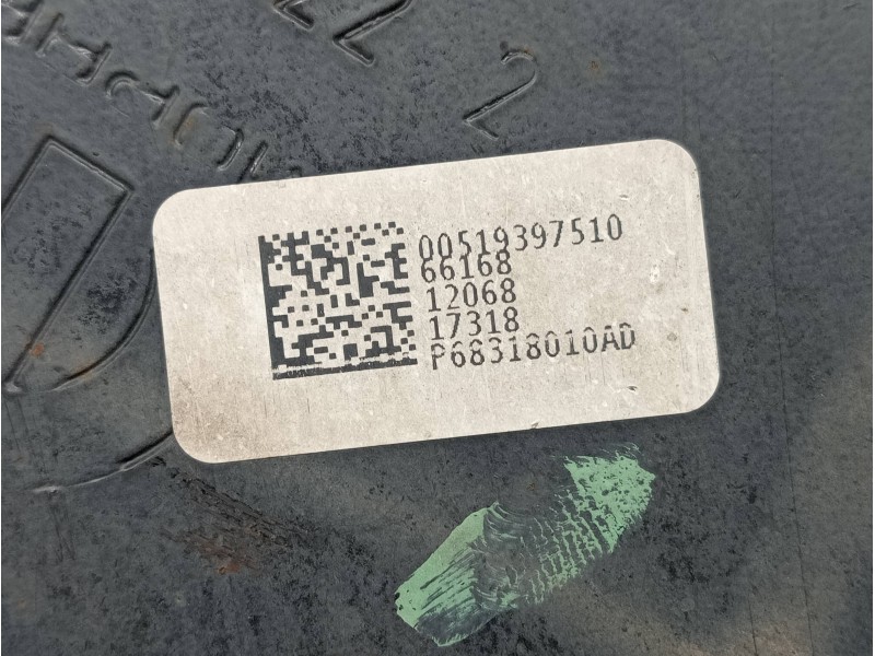 Recambio de brazo suspension inferior delantero derecho para jeep compass ii 1.4 m-air cat referencia OEM IAM P68318010AD  