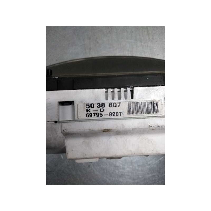 Recambio de cuadro instrumentos para saab 9-3 berlina 2.2 16v tid cat referencia OEM IAM 69795820T 5038807 KD