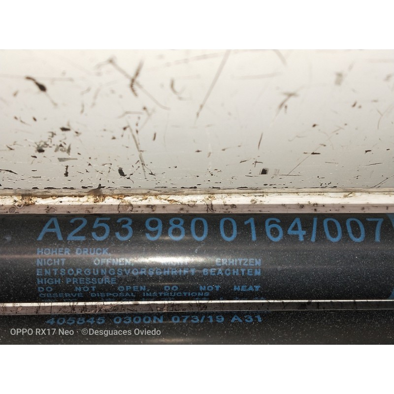 Recambio de amortiguadores maletero / porton para mercedes clase glc (w253) glc 220 d 4matic referencia OEM IAM A2539800164007 4