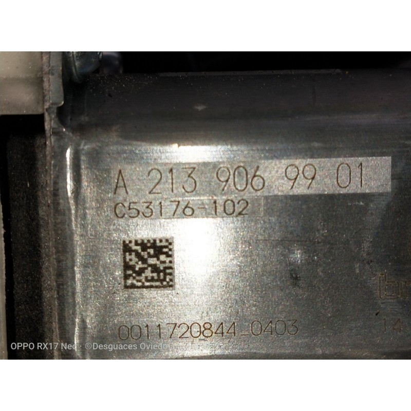 Recambio de elevalunas delantero izquierdo para mercedes clase glc (w253) glc 220 d 4matic referencia OEM IAM A2139069901 C53176