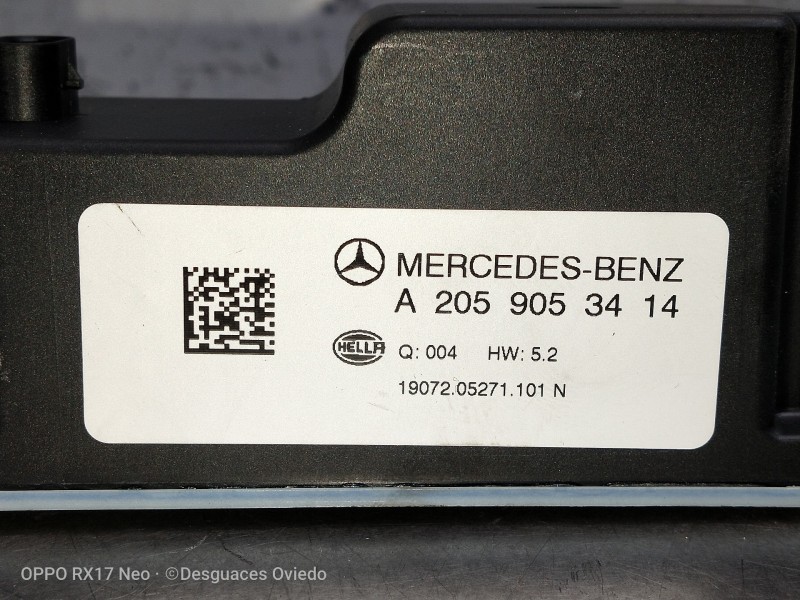 Recambio de modulo electronico para mercedes clase glc (w253) glc 220 d 4matic referencia OEM IAM A2059053414 1907205271101N 
