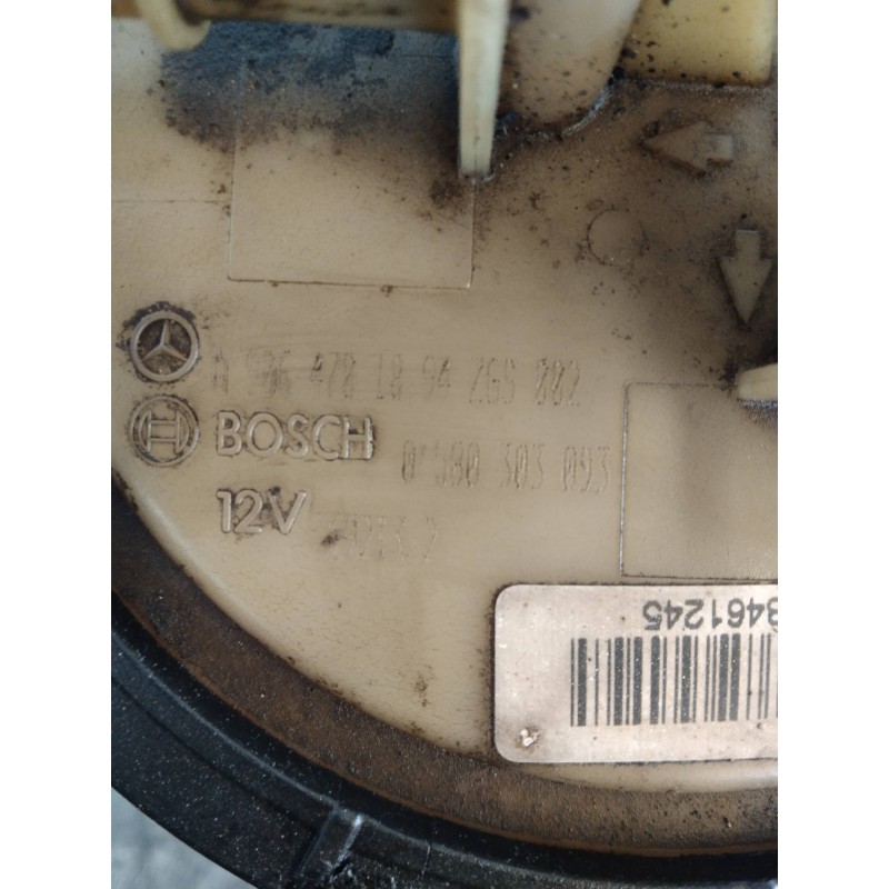 Recambio de bomba combustible para mercedes sprinterii caja cerrada (desde 01.06) 311/315 cdi 4x4 (906.631/633/635/637) referenc