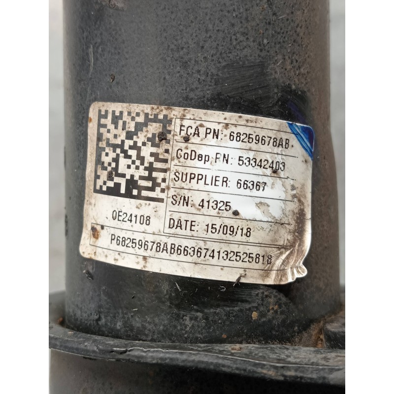 Recambio de amortiguador delantero derecho para jeep compass ii 1.4 m-air cat referencia OEM IAM 68259678AB  