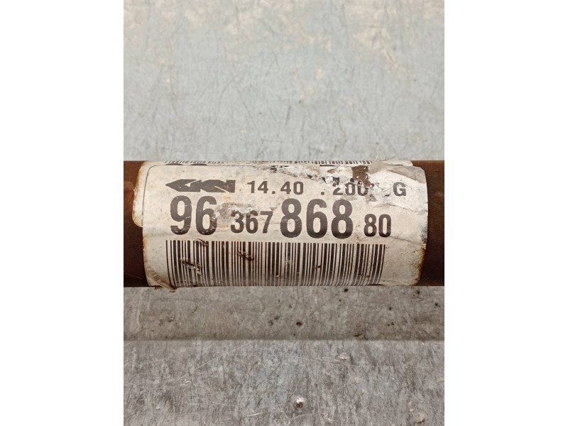 Recambio de transmision delantera derecha para citroen c4 coupe collection referencia OEM IAM 9636786880  