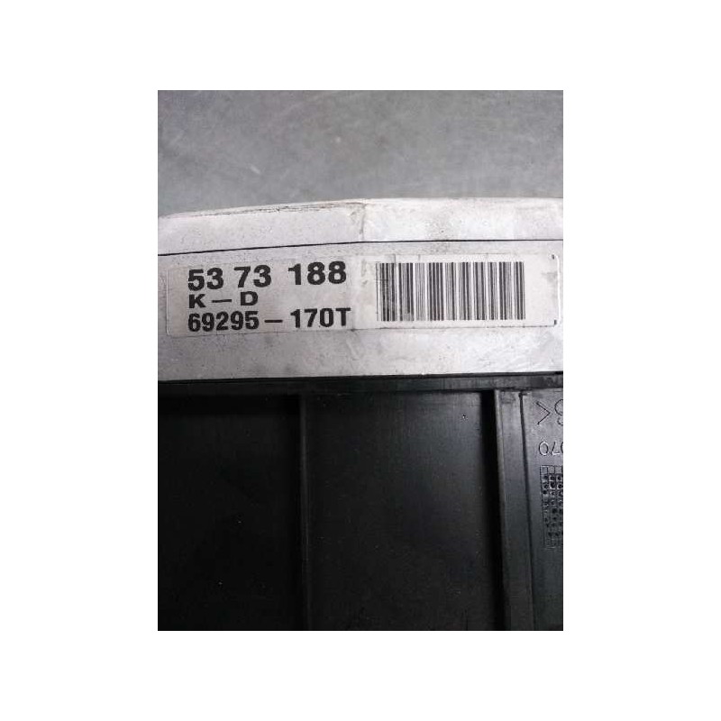 Recambio de cuadro instrumentos para saab 9-5 berlina 3.0 v6 tid cat referencia OEM IAM 5373188 69295170T KD