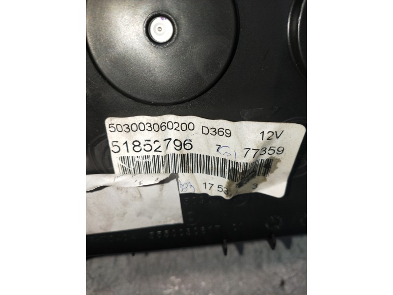 Recambio de cuadro instrumentos para fiat punto (evo) (199) emotion referencia OEM IAM 51852796  