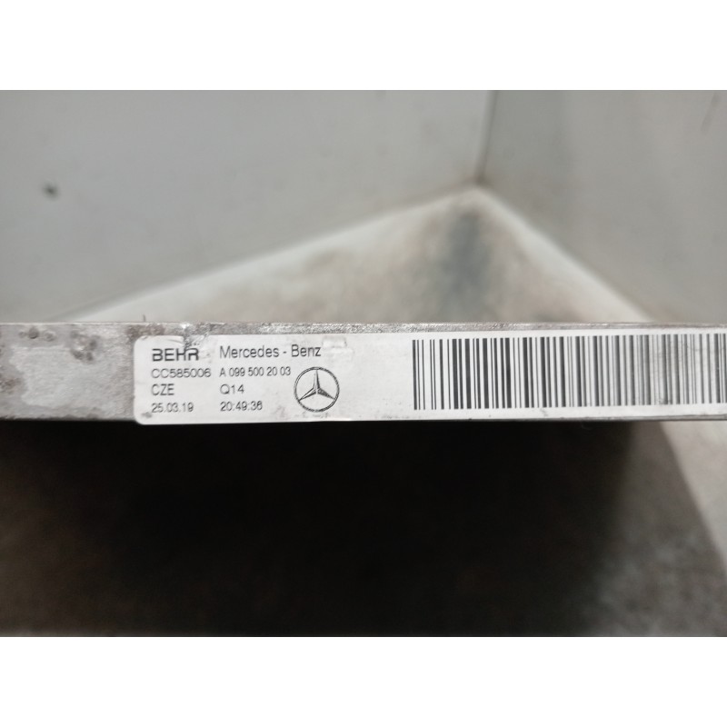 Recambio de radiador agua para mercedes clase glc (w253) glc 220 d 4matic referencia OEM IAM A0995002003 CC585006 