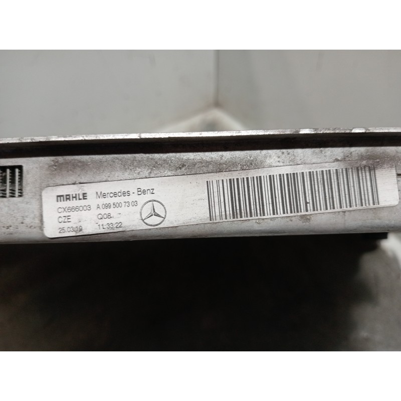 Recambio de radiador agua para mercedes clase glc (w253) glc 220 d 4matic referencia OEM IAM A0995007303 CX666003 