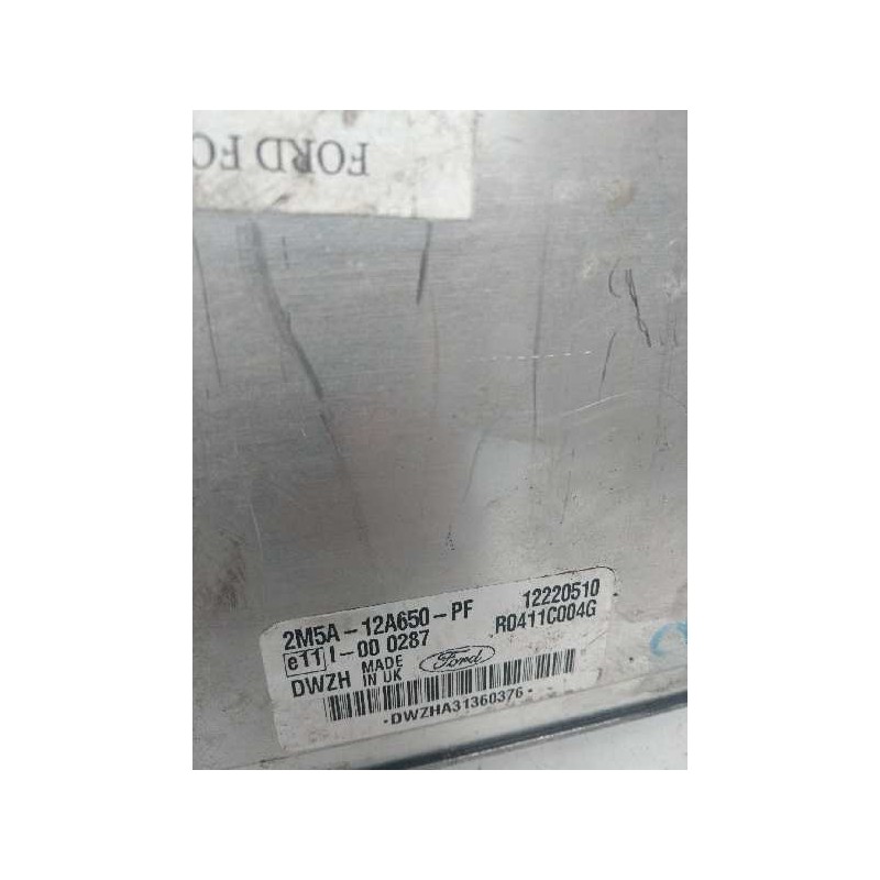 Recambio de centralita motor uce para ford focus turnier (cak) 1.8 tdci cat referencia OEM IAM R0411C004G 2M5A12A650PF 12220510 