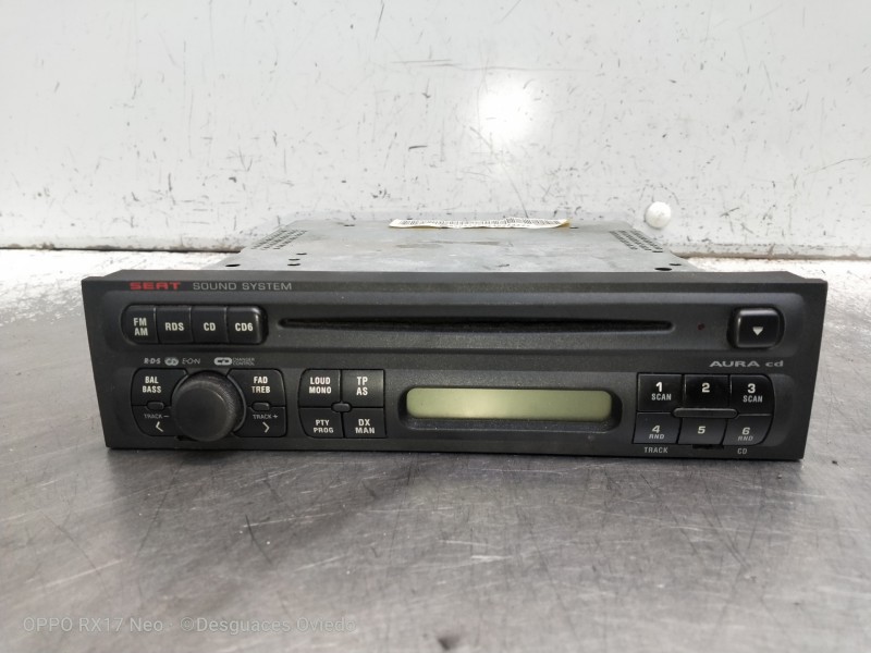 Recambio de sistema audio / radio cd para seat leon (1m1) sport f.r. referencia OEM IAM 014SEZ2Z6D2363732Z  