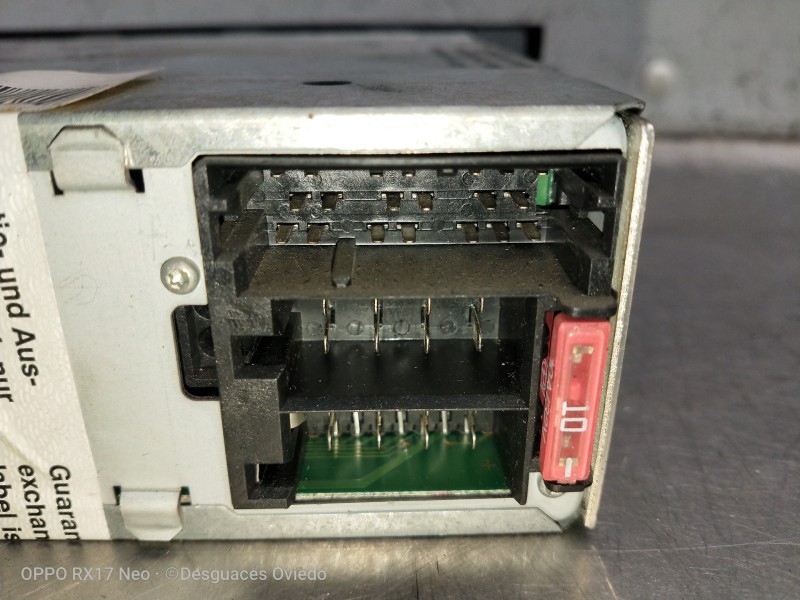 Recambio de sistema audio / radio cd para seat leon (1m1) sport f.r. referencia OEM IAM 014SEZ2Z6D2363732Z  