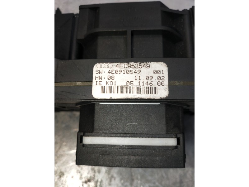 Recambio de mando luces para audi a8 (4e2) 4.2 v8 40v referencia OEM IAM 4E0910549 4E0953521 4E0953503B