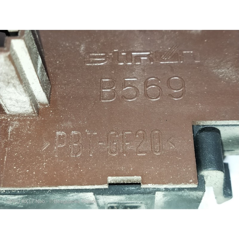 Recambio de mando luces para iveco daily caja cerrada (2006 =>) caja cerrada 29l... batalla 3000 referencia OEM IAM PBTGF20 REGU