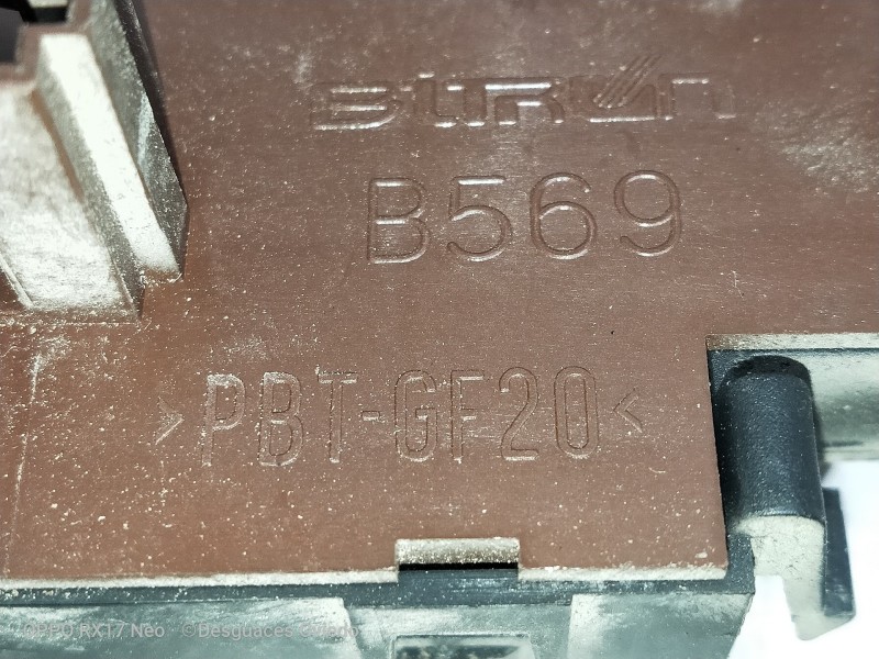 Recambio de mando luces para iveco daily caja cerrada (2006 =>) caja cerrada 29l... batalla 3000 referencia OEM IAM PBTGF20 REGU