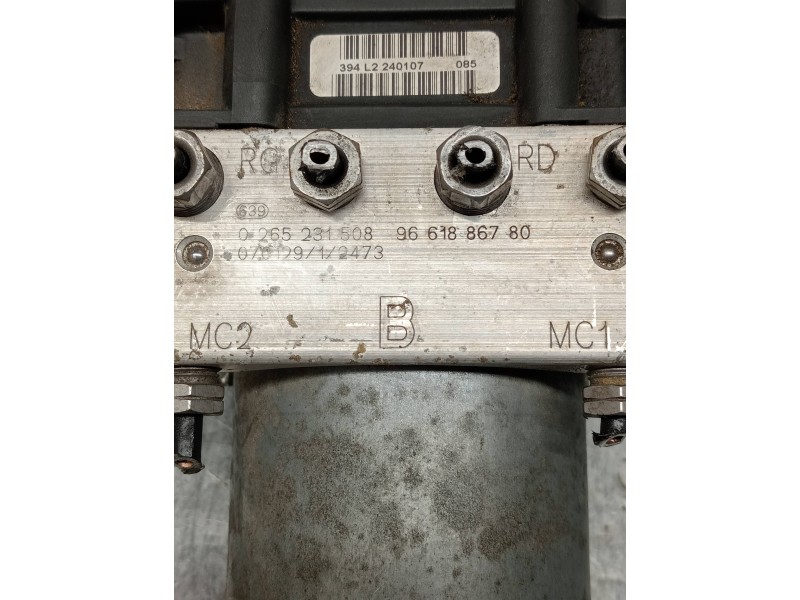 Recambio de abs para citroen c4 coupe collection referencia OEM IAM 0265231508 9661886780 9663345480 0265800406