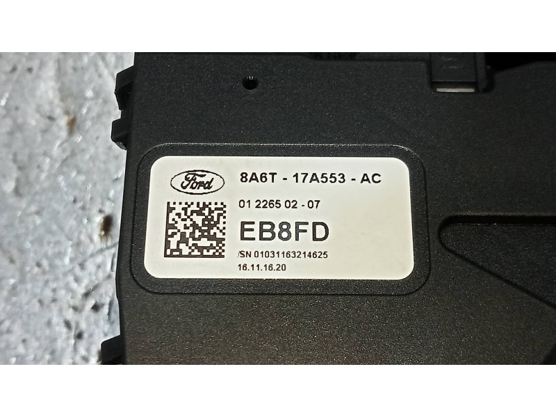 Recambio de mando limpia para ford fiesta (ccn) 1.25 16v cat referencia OEM IAM 8A6T17A553AC  