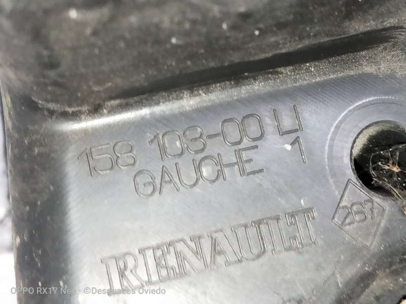 Recambio de faro izquierdo para renault scenic ii confort dynamique referencia OEM IAM 15810800LI PARA PULIR 