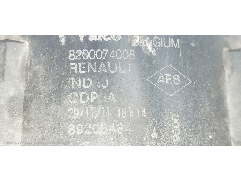 Recambio de faro antiniebla izquierdo para renault kangoo z.e. maxi 2-sitzer referencia OEM IAM 8200074008 89206464 