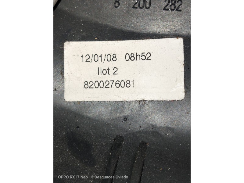 Recambio de volante para renault scenic ii confort dynamique referencia OEM IAM 8200276081  