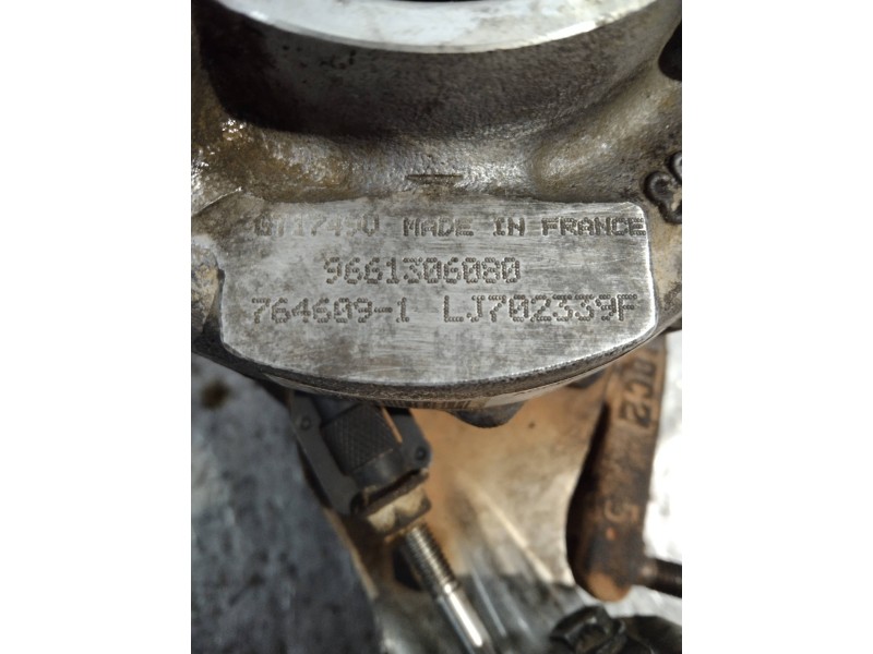 Recambio de turbocompresor para peugeot expert kasten furg. referencia OEM IAM 7646091 LJ702339F 9661306080