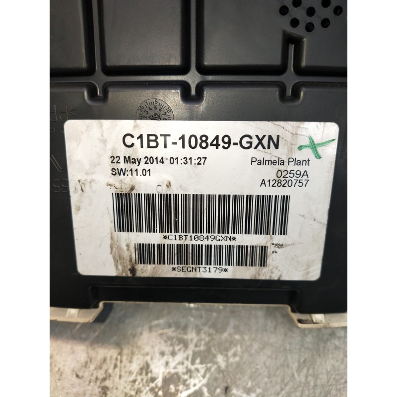 Recambio de cuadro instrumentos para ford fiesta (ccn) 1.5 tdci cat referencia OEM IAM C1BT10849GXN  