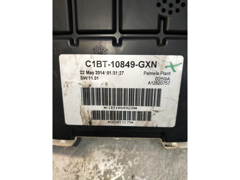 Recambio de cuadro instrumentos para ford fiesta (ccn) 1.5 tdci cat referencia OEM IAM C1BT10849GXN  