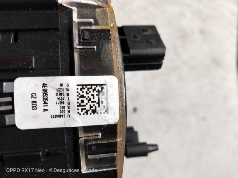 Recambio de anillo airbag para seat exeo st (3r5)(2009>) 2.0 tdi referencia OEM IAM 4E0953541A 00204405 