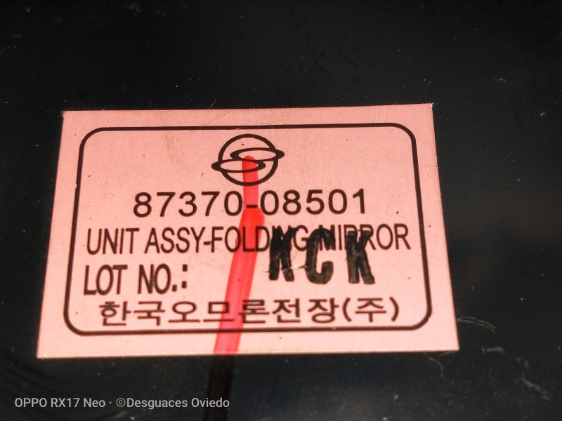 Recambio de modulo electronico para ssangyong rexton w limited 4wd referencia OEM IAM 8737008501  