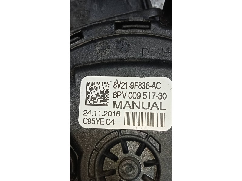 Recambio de potenciometro pedal para ford fiesta (ccn) 1.25 16v cat referencia OEM IAM 8V219F836AC 6PV00951730 