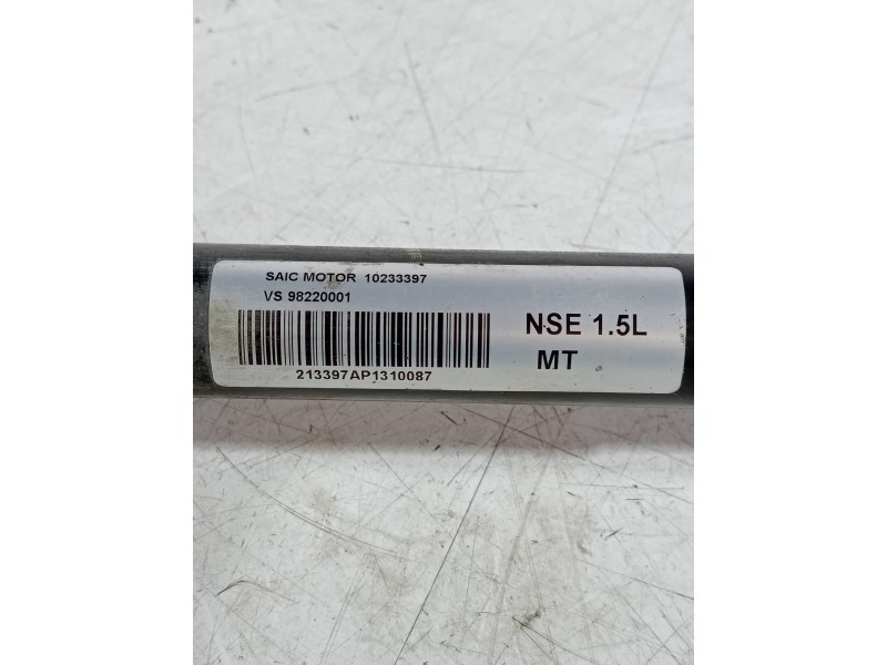 Recambio de transmision delantera derecha para mg rover mg zs 1.5 vti referencia OEM IAM 10233397  