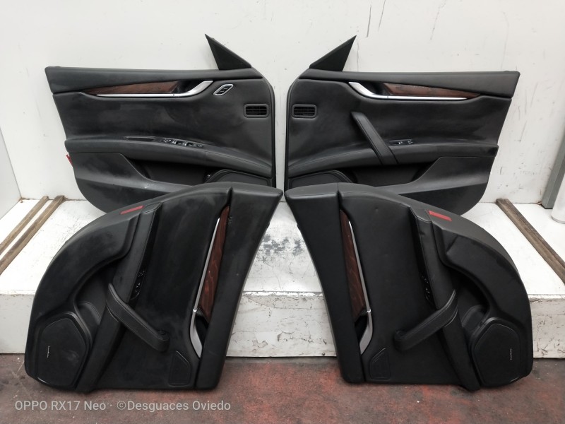 Recambio de juego tapizados / cartoneras para maserati ghibli diesel referencia OEM IAM   5P