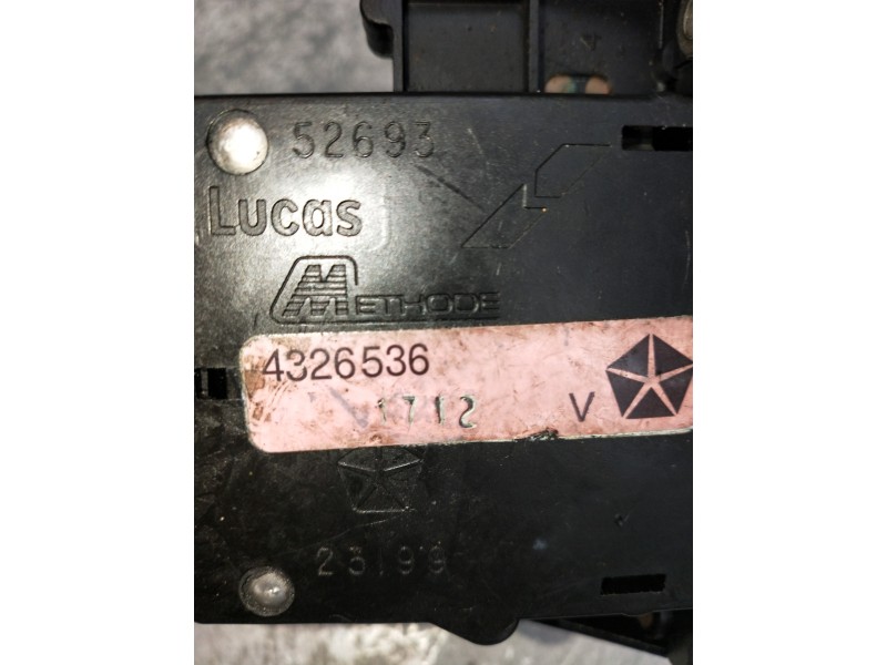 Recambio de mando luces para chrysler voyager (es) 3.3 se referencia OEM IAM 4326536  