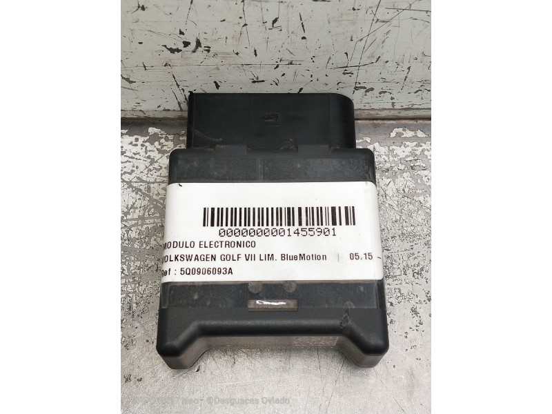 Recambio de modulo electronico para volkswagen golf vii lim. bluemotion referencia OEM IAM 5Q0906093A VER FOTOS 