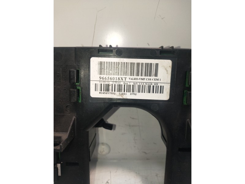 Recambio de mando luces para citroen c4 grand picasso millenium referencia OEM IAM 96656018XT  