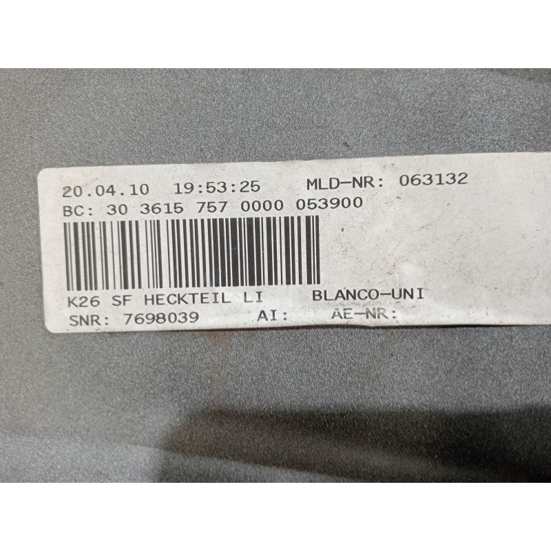 Recambio de carenado delantero izquierdo para bmw r 1200 rt/st r1200 rt (10)(430) referencia OEM IAM 7698039  TRASERO