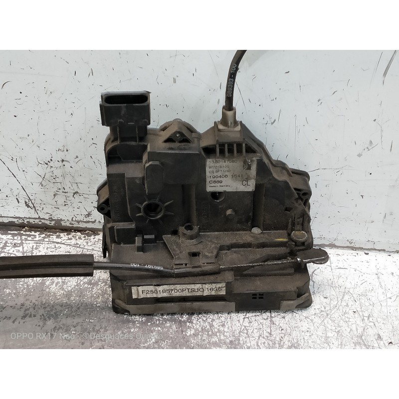 Recambio de motor cierre centralizado delantero derecho para citroen jumper caja cerrada (06.2006 =>) 30 l1h1 hdi 100 referencia