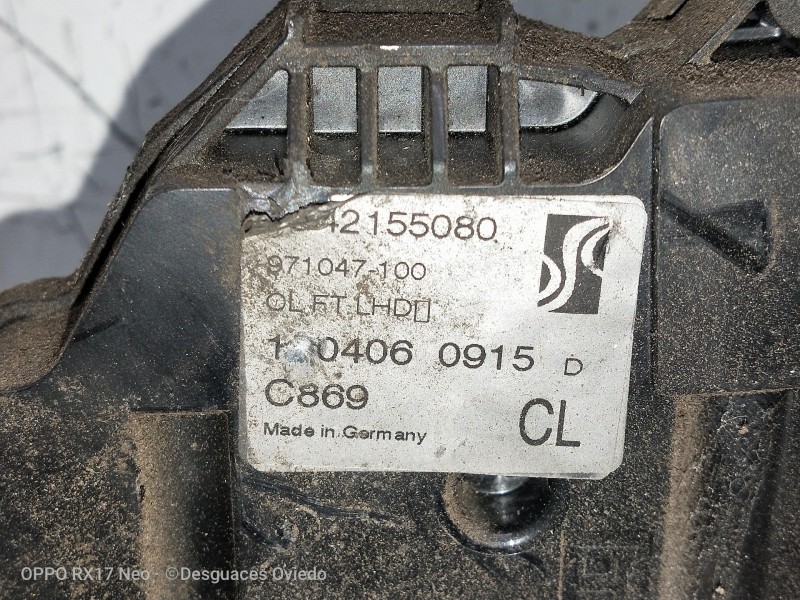 Recambio de motor cierre centralizado delantero izquierdo para citroen jumper caja cerrada (06.2006 =>) 30 l1h1 hdi 100 referenc