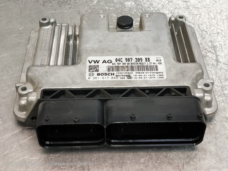 Recambio de centralita motor uce para volkswagen golf vii lim. bluemotion referencia OEM IAM 04C907309BB 0261S17849 1039T05940