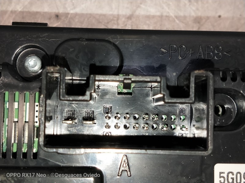 Recambio de mando calefaccion / aire acondicionado para volkswagen golf vii lim. bluemotion referencia OEM IAM 5G0907044CE 5HB01