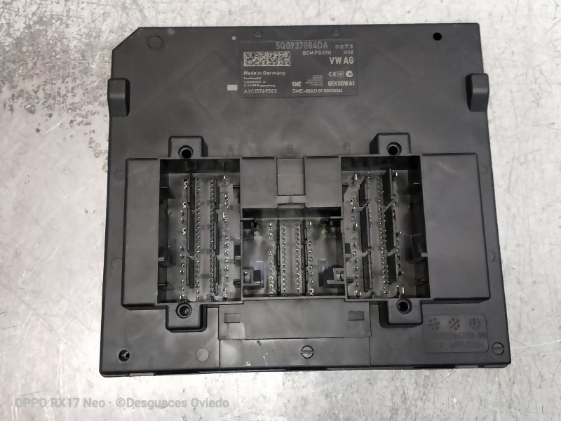 Recambio de modulo electronico para volkswagen golf vii lim. bluemotion referencia OEM IAM 5Q0937084DA A2C15769503 BCMPQ37H
