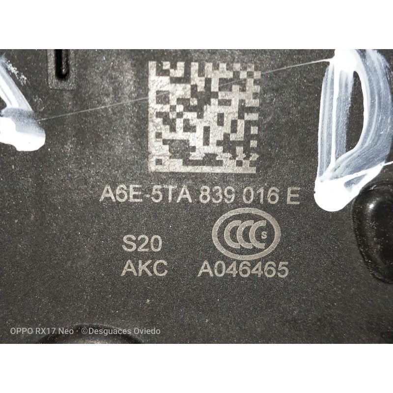 Recambio de motor cierre centralizado trasero derecho para volkswagen golf vii lim. bluemotion referencia OEM IAM A6E5TA839016E 