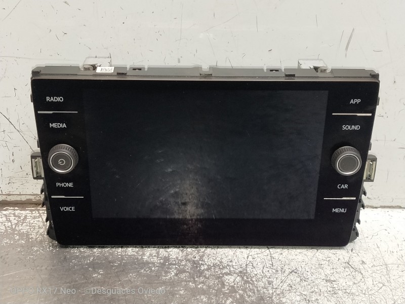 Recambio de pantalla multifuncion para volkswagen golf vii lim. bluemotion referencia OEM IAM 5G6919605A A2C15166200 