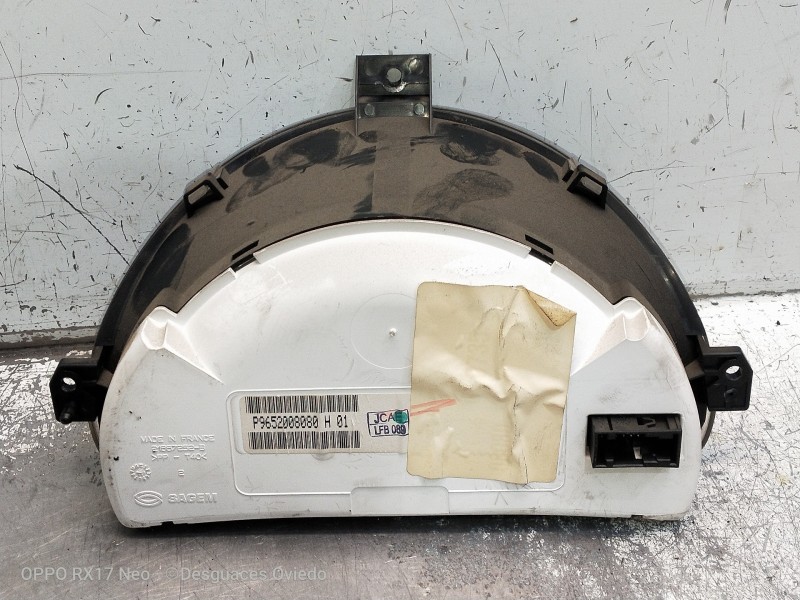 Recambio de cuadro instrumentos para citroen c2 sx referencia OEM IAM P9652008080H01  