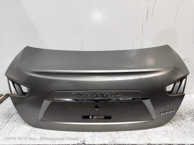 Recambio de tapa maletero para maserati ghibli diesel referencia OEM IAM   