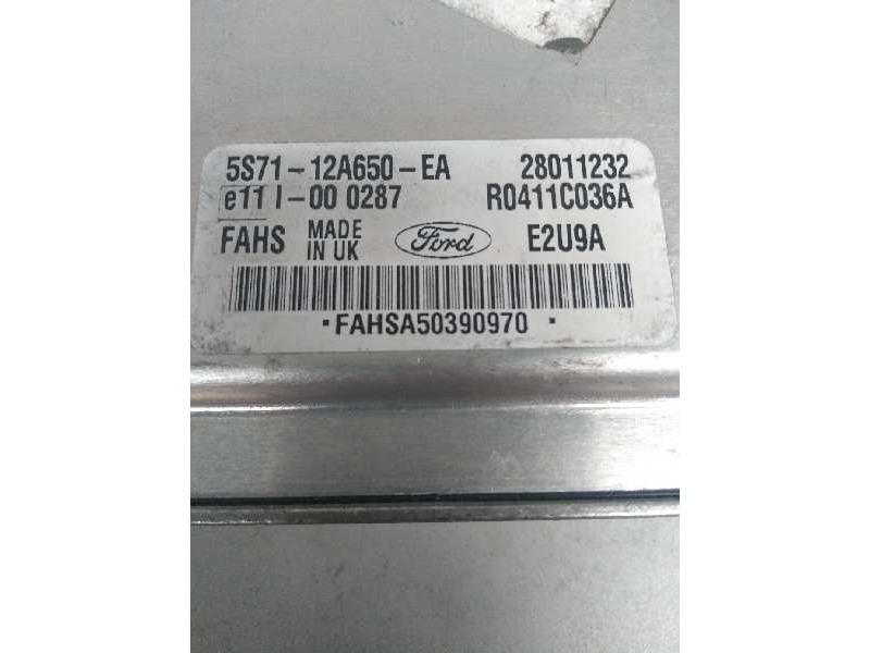 Recambio de centralita motor uce para ford mondeo berlina (ge) 2.0 tdci td cat referencia OEM IAM R0411C036A 5S7112A650EA 280112