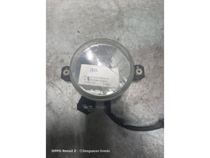 Recambio de faro izquierdo para volkswagen polo (867/871/873) 1.3 referencia OEM IAM   